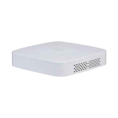 Dahua WizSense 4 csatornás IP NVR, 16 Mpx, H.265,  Arcfelismerés, 1 HDD, 4K monitorkimenet