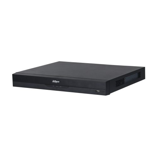 Dahua WizSense 32 csatornás IP NVR, 32 Mpx, H.265,  Arcfelismerés, 2 HDD, 4K monitorkimenet