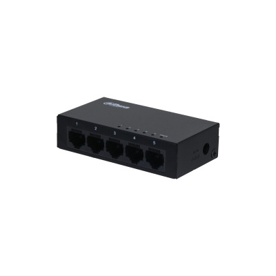 Dahua PFS3005-5GT-V2 switch, beltéri, asztali, nem menedzselhető, Gigabit LAN port 5