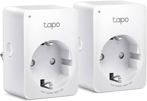 TP-Link Okos Dugalj Wi-Fi-s Fogyasztás mérővel, TAPO P110(2-PACK)