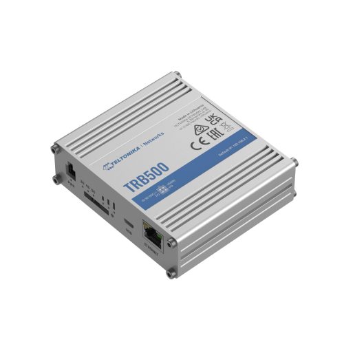 Teltonika 5G LTE Gateway TRB500, kültéri, asztali, Gigabit LAN port 1 db
