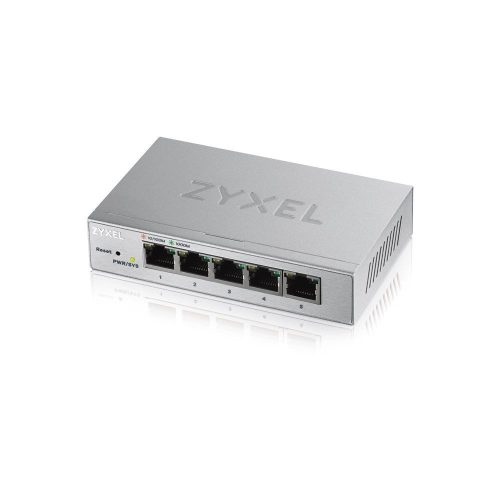 Zyxel GS1200-5 switch, beltéri, asztali, Web menedzsment, Gigabit LAN port 5