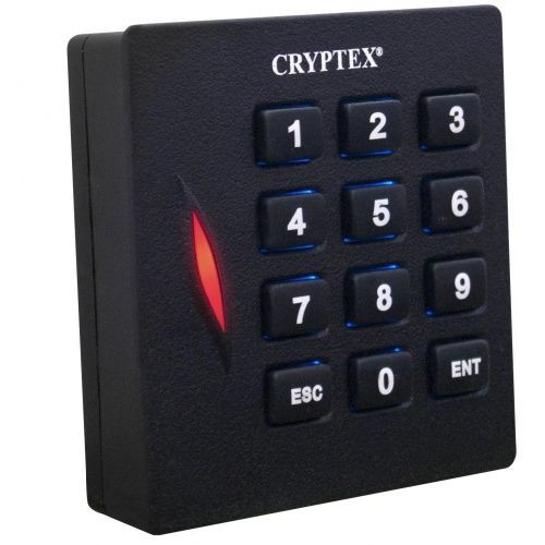 Cryptex, Kártyaolvasó, 125 KHz, EM-ID, Wiegand 26 bit, kültéri
