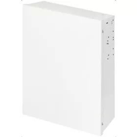  üres központdoboz, 375 x 265 x 80 mm, fém, Cryptex rendszerekhez, univerzális, előre fúrt lyukak, fehér
