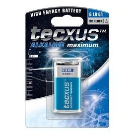 Tecxus 9 V 6LR61 alkáli elem  1 db