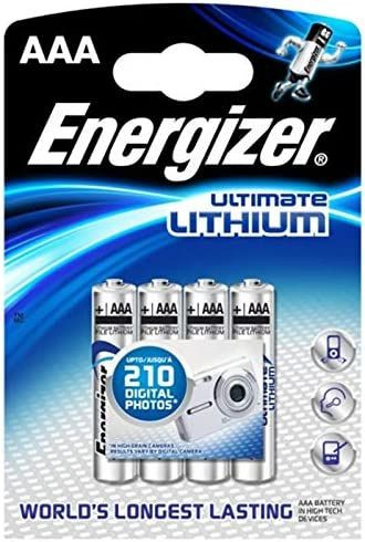 Energizer 1,5 V AAA Ultimate lítium ceruzaelem 4 db