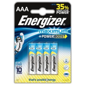 Energizer 1,5 V AAA Maximum alkáli ceruzaelem 4 db