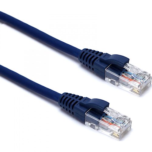 Excel CAT6 beltéri patchkábel, 0,5 m, kék