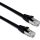 Excel CAT6a beltéri patchkábel, 1 m, fekete