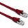 Excel CAT6a beltéri patchkábel, 1 m, piros