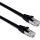 Excel CAT6a beltéri patchkábel, 2 m, fekete