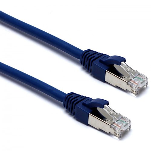 Excel CAT6a beltéri patchkábel, 3 m, kék