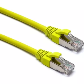 Excel CAT6a beltéri patchkábel, 3 m, sárga