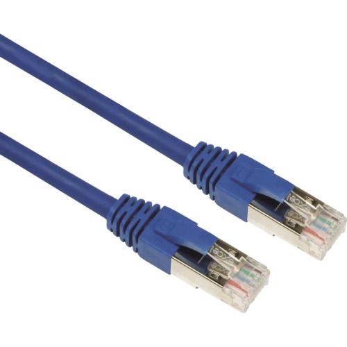 Excel CAT6a beltéri patchkábel, 5 m, kék