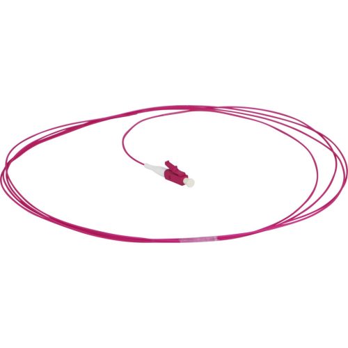 Excel Optikai Pigtail LC 50/125 1m OM4 6db/csomag, pigtail, beltéri, LC, OM4, 1m