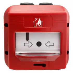   Global Fire GFE-MCPEAIIP67 címezhető kézi jelzésadó, kültéri , beépített izolátorral, IP67 védelem
