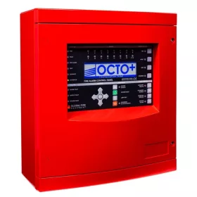   Global Fire Octo+ 3L intelligens 3 hurkos tűzjelző központ, zónaszám: 384