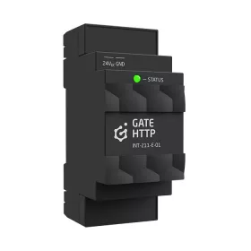   Grenton Gate HTTP integrációs modul, DIN sínre szerelhető, lehetővé teszi az integrációt HTTP protokollon keresztül