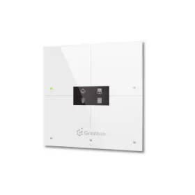  Grenton SMART PANEL, OLED kijelző, 4 db érintőgomb, TF-busz kommunikáció, fehér