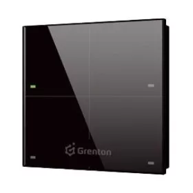   Grenton TOUCH PANEL, 4 db érintőgomb, TF-busz kommunikáció, fekete (1 gomb akár 4 funkció, beépített hőmérséklet érzékel