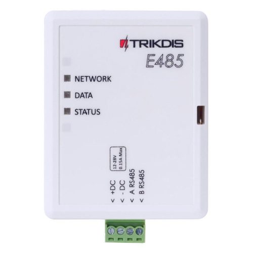 Trikdis E485 Kommunikátor kiegészítő  -   Redundáns RS485 modul  - Ethernet kommunikációs modul, G16, G16T modulokhoz