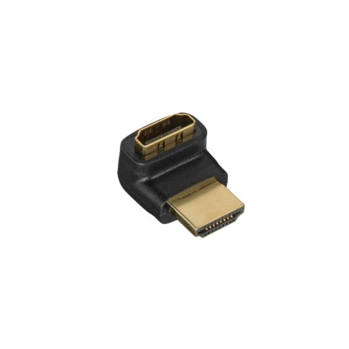 Delock 90°-os fekete HDMI apa/anya adapter