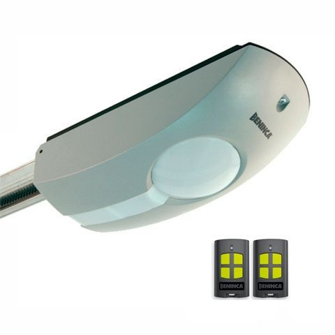 Beninca bordásszíjas kapumozgató szett garázskapuhoz, max 2,5m, 600N, 110W, IP40, ugrókódos