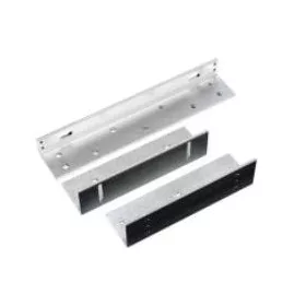   ZL szerelőkonzol az YM-750 LED típusú síktapadó mágneshez befele nyíló ajtó esetén ("Z" az ellendarab felfogására, "L" pedig a síkmágnes felfogására)