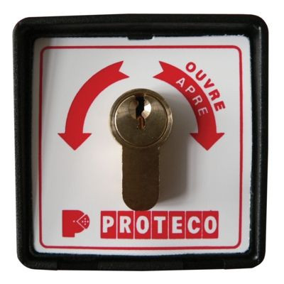 Proteco RS015 kulcsos kapcsoló kétállású