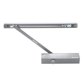   Dorrenhaus univerzális csúszósínes ajtóbehúzó kiakasztható sínnel. EN3 erősségű, max. 950 mm ajtószélességig és 40-65kg