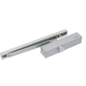   Csúszósínes ajtócsukó termostabil hidraulikus olajjal, 60-85kg-os ajtóra, két sebességállítási és egy erőállítási lehető