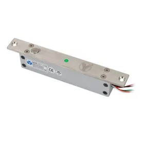   Mini csapzár LED-el, ajtóállapot visszajelzéssel, feszültségre záró (fail-safe).