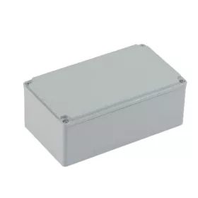   alumínium kötődoboz, 230 x 130 x 90 mm, IP67, alumínium, univerzális, IK09, szürke