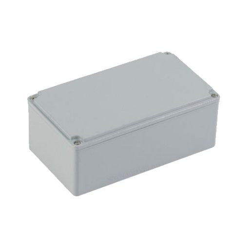 alumínium kötődoboz, 230 x 130 x 90 mm, IP67, alumínium, univerzális, IK09, szürke