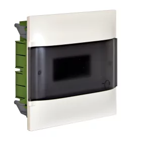   Legrand, elosztószekrény, 225 x 256 x 100 mm, műanyag, univerzális, DIN sín, süllyesztett, fehér
