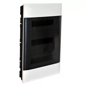   Legrand, elosztószekrény, 615 x 436 x 103 mm, műanyag, univerzális, DIN sín, süllyesztett, fehér