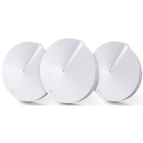 TP-Link Deco M5 (3-PACK) Mesh Wi-Fi System, asztali, 2.4 GHz / 5 GHz, 400 Mbps, 867 Mbps, Gigabit LAN port 2 db