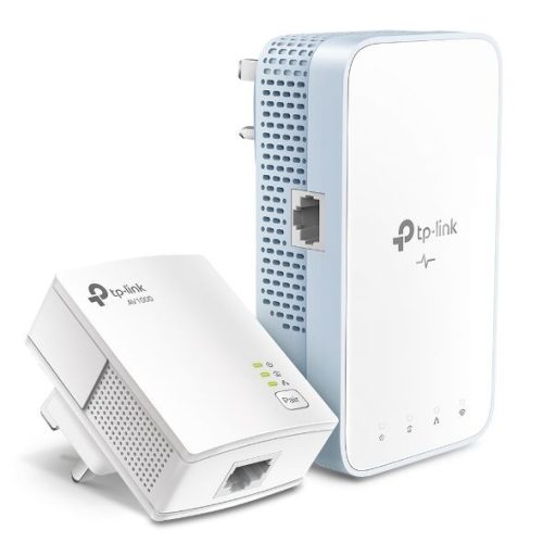 TP-LINK TL-WPA7517-KIT AV1000 Gigabit Powerline ac Wi-Fi Kit áramköri jeltovábbító készlet, beltéri, 2.4 GHz / 5 GHz, 300 Mbps, 867 Mbps, 802.11 a/b/g/n/ac