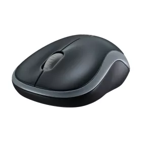   Logitech M185 vezeték nélküli optikai USB egér (szürke), beltéri, 2.4 GHz, USB