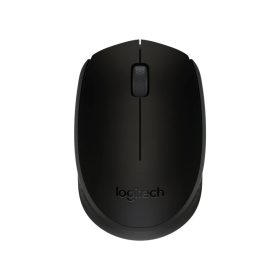   Logitech B170 vezeték nélküli USB egér (fekete), beltéri, 2.4 GHz, USB