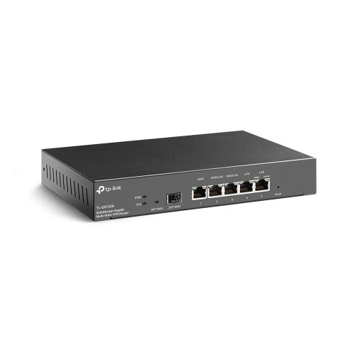 TP-Link TL-ER7206 Omada Gigabit VPN Router, beltéri, asztali, Gigabit LAN port 4 db, SFP port 1 db