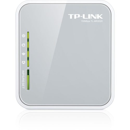 TP-Link 3G/4G WiFi router TL-MR3020, beltéri, asztali, 2.4 GHz, 150 Mbps