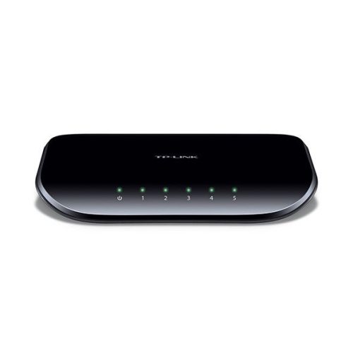 TP-Link switch TL-SG1005D, beltéri, asztali, nem menedzselhető, Gigabit LAN port 5