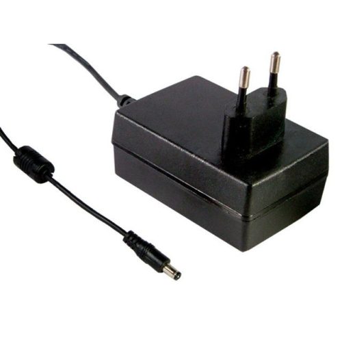 Adapter, 18 V DC, 1 A, 18 W, DC dugó