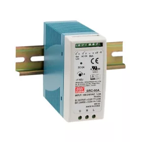   Mean Well beépíthető tápegység, 12 V DC, 4,3 A, 60 W, 2 pár kimeneti sorkapocs