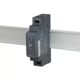   Mean Well din sínre szerelhető tápegység, 12 V DC, 1,25 A, 15 W, 1 pár kimeneti sorkapocs