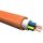 NHXH-J tömör beltéri tűzálló tápkábel, 3 x 2,5 mm2, 100 m, narancs