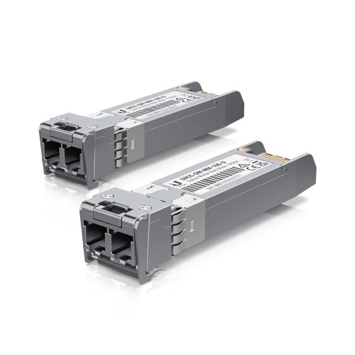 Ubiquiti, U Fiber, Multi-Mode SFP+ Modul, 10G, 2db (1pár), beltéri