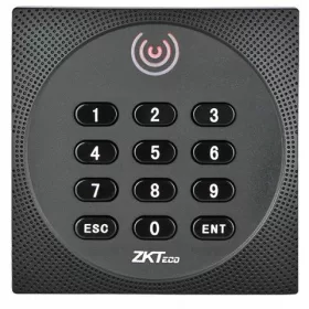   ZKTeco, Kártyaolvasó, 125 KHz, EM-ID, Wiegand 26/34 bit, kültéri