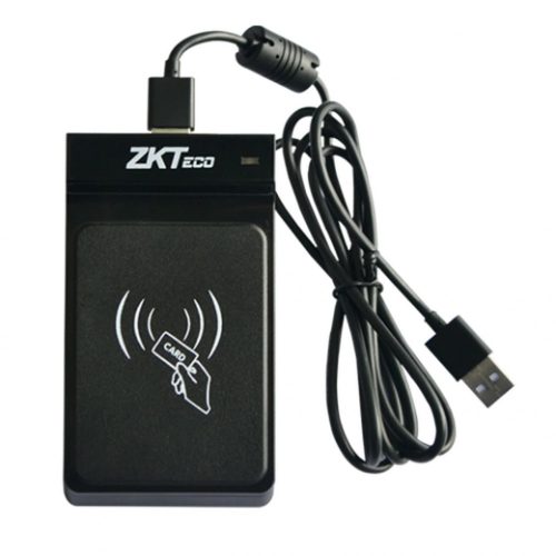 ZKTeco, USB Kártyaolvasó, 13,56 MHz, Mifare, Wiegand, beltéri